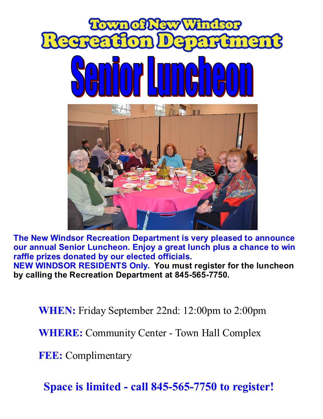 Senior Luncheon
